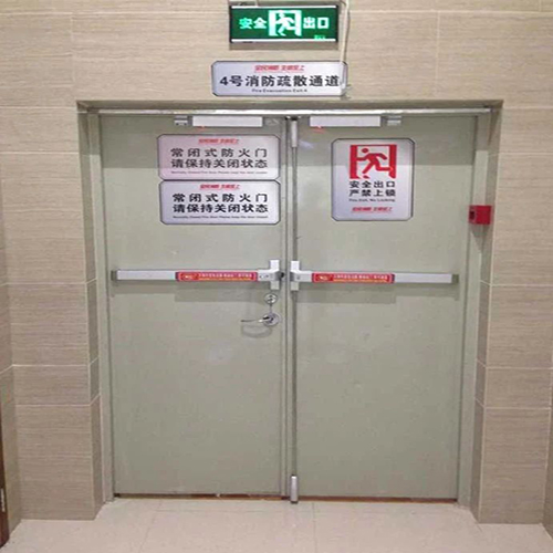 常開防火門和常閉防火門怎么區分(圖1) 疏散通道常閉防火門.jpg