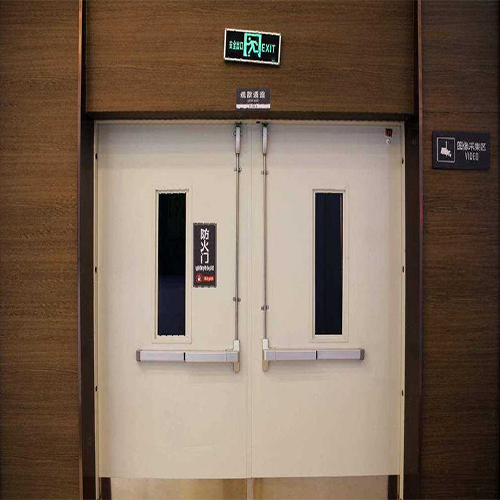 鋼質(zhì)防火門安裝容易出現(xiàn)哪些問題(圖1) 安全出口設(shè)防火門.jpg