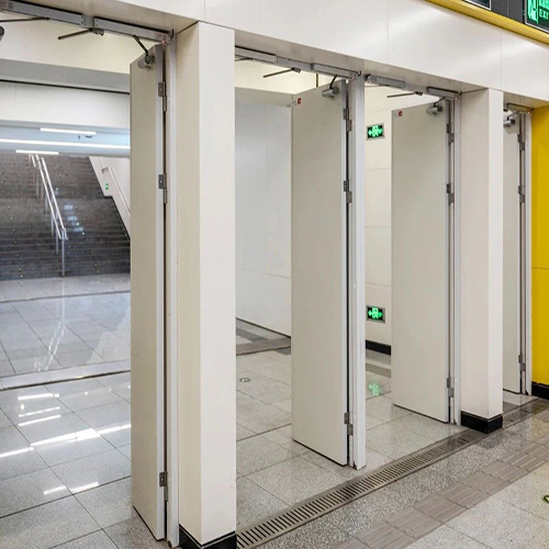 防火門門下檻、門后檻相關(guān)問題(圖1) 地鐵安裝防火門.jpg