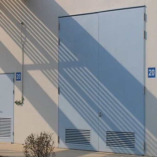 建筑內(nèi)管道豎井井壁上使用哪種門(圖1) 鋼質(zhì)防火門.jpg