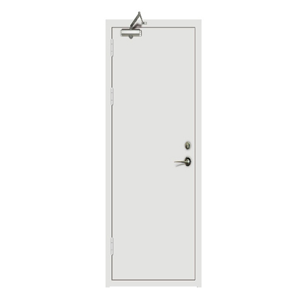 常開式防火門接收控制信號卻未自動關(guān)閉(圖1) 鋼質(zhì)防火門.jpg